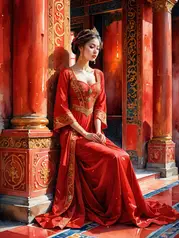 Golden House for a Beauty